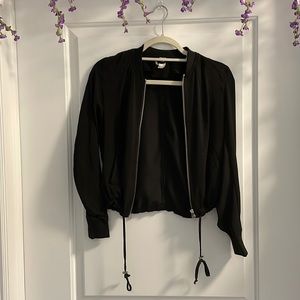 H&M Black Bomber Jacket